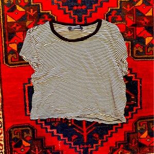 Reformation striped tshirt size S